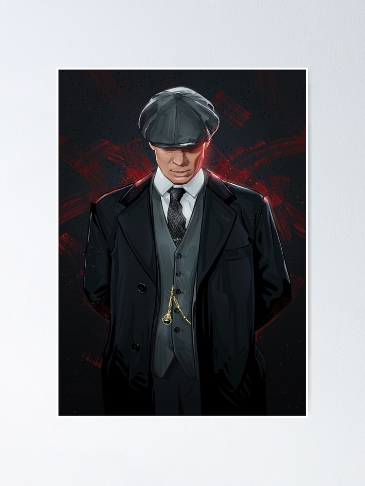 "Tommy Shelby" Poster by n-abakumov | Redbubble