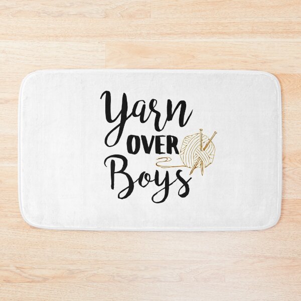 Item preview, Yarn over Boys. Knitting Meme For Crochet and knitting lovers designed and sold by MultiFandomFan.