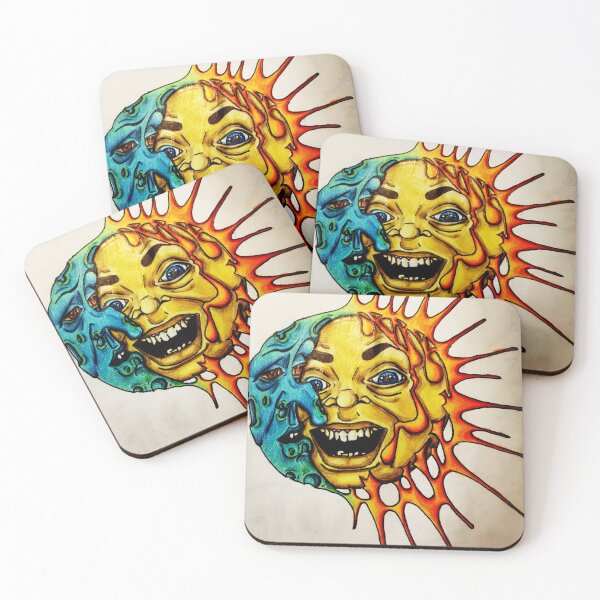 Item preview, Sad Moon, Happy Sun designed and sold by OodleOfDoodles.