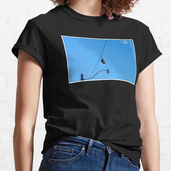 Shoes Hanging From a Powerline Classic T-Shirt