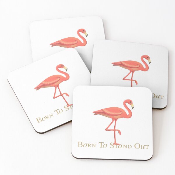Item preview, Flamingo  - Empowerment Statement - Born To Stand Out designed and sold by talgursmusthave.