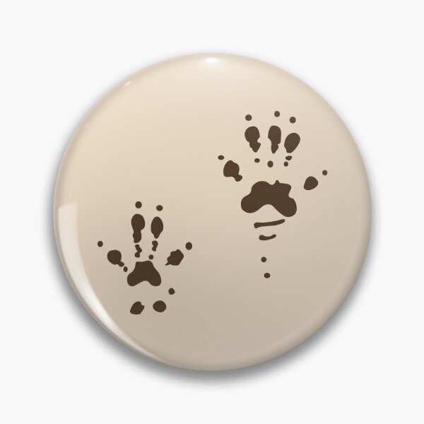 Item preview, Chipmunk paw prints designed and sold by RatArt Designs.