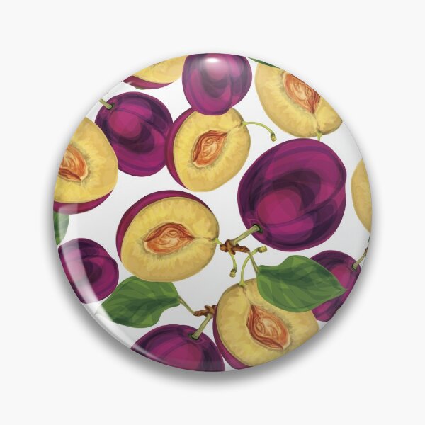 Item preview, Purple Plum Fruits designed and sold by AnastasiaDesign.