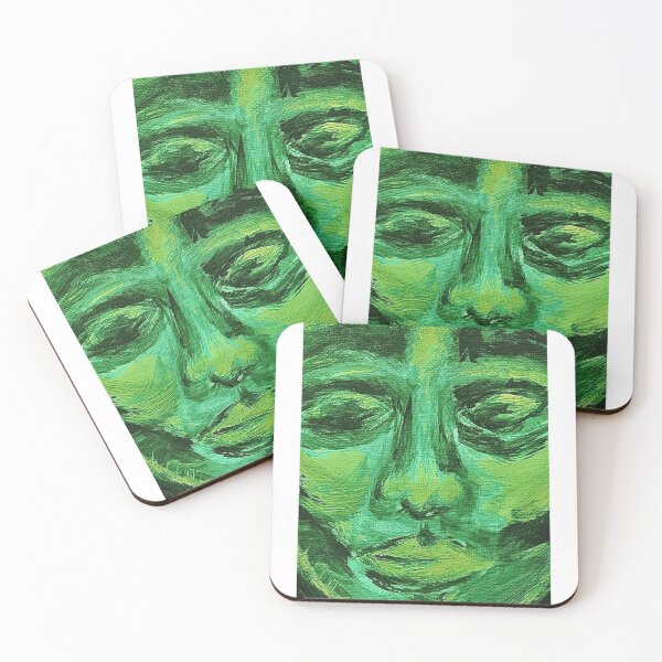 Item preview, GREEN FACE designed and sold by nickevgeniou.