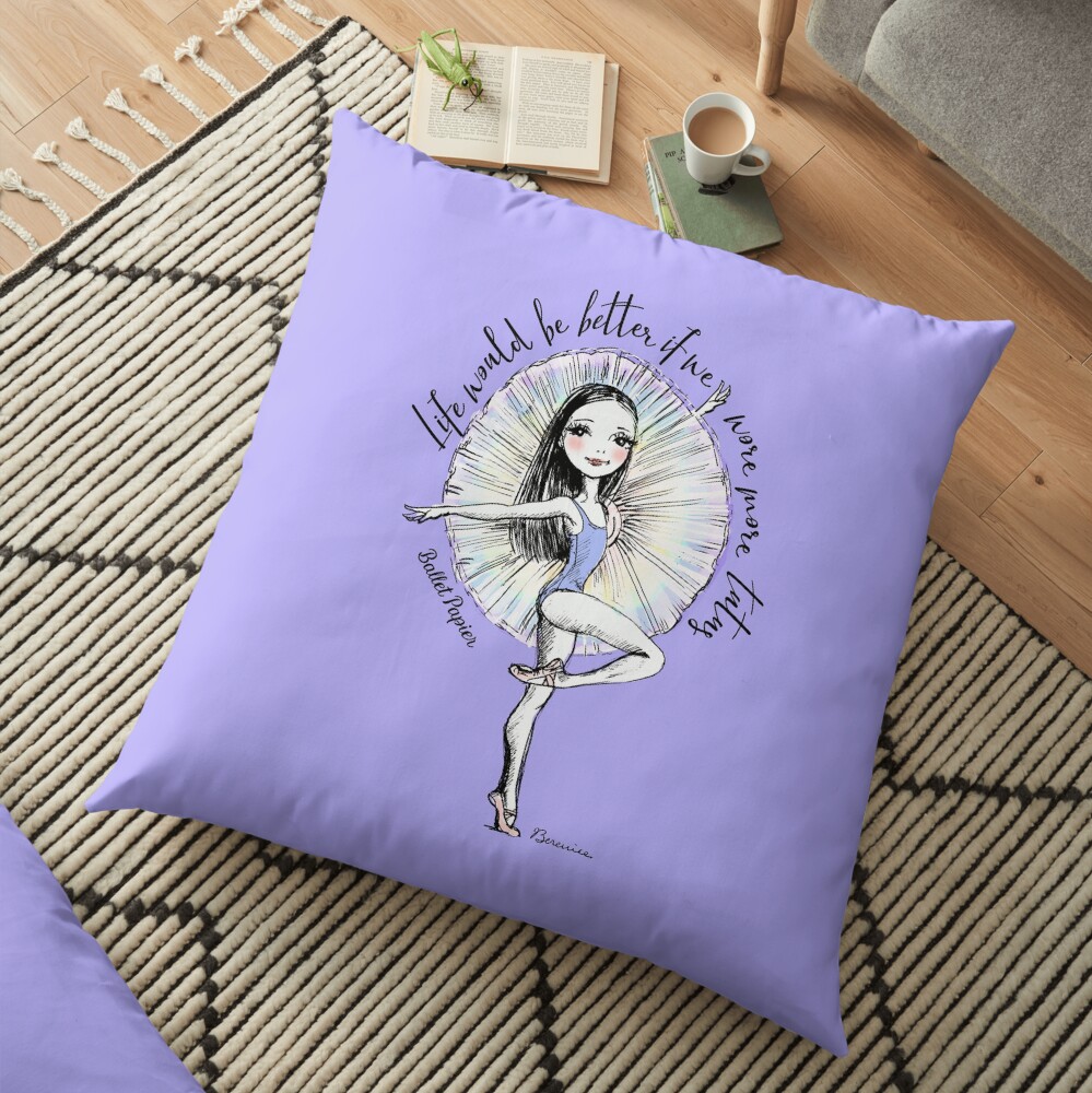 More Tutus Floor Pillow