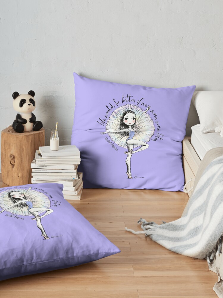 Alternate view of More Tutus Floor Pillow