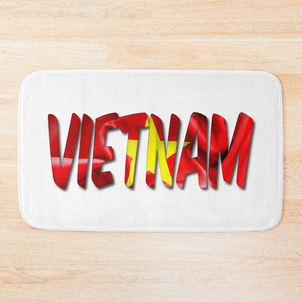 Item preview, Vietnam Word With Flag Texture designed and sold by MarkUK97.