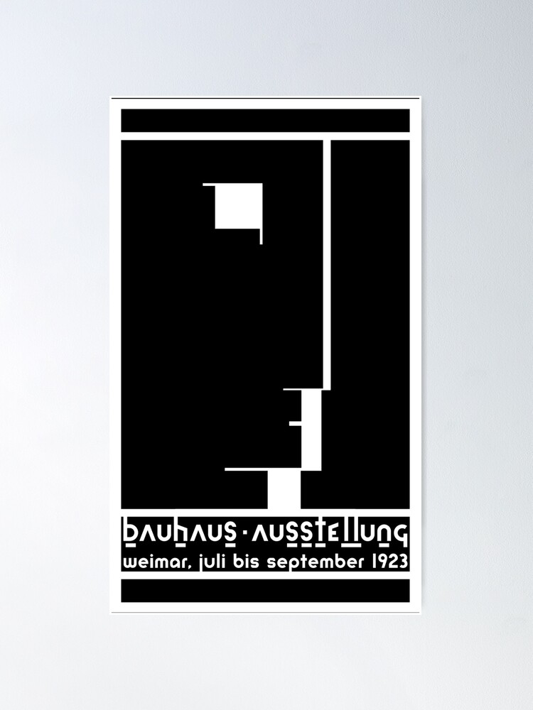 バウハウス Weimar Ausstellung 1923 IBH-70046 Announcement, 