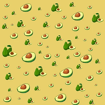 Artwork thumbnail, Avocado Pattern Design by JustCreativity