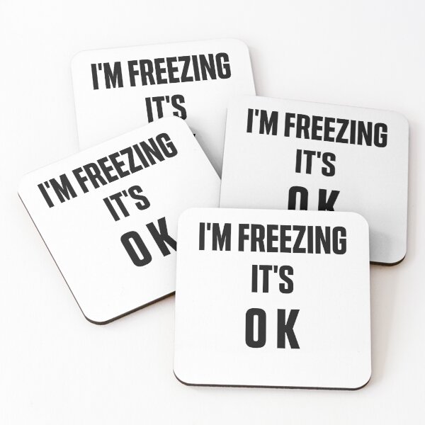 Item preview, I'm Freezing It's 0 K designed and sold by razvigod.