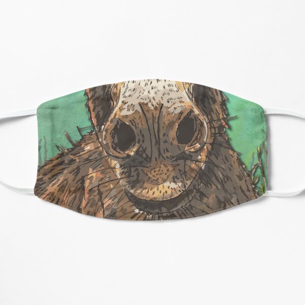 Little Brown Donkey Mask
