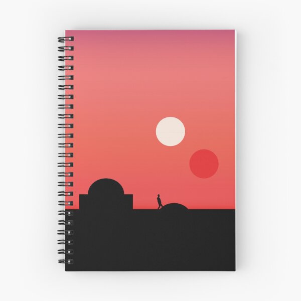 Item preview, Tatooine Twin Suns designed and sold by ItsJacobb.