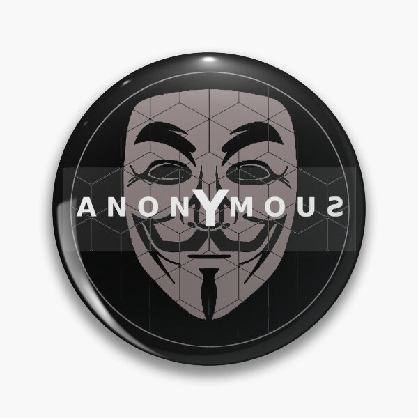 Item preview, Anonymous Slogan White Mask designed and sold by KALEIDOSCOPE UK.