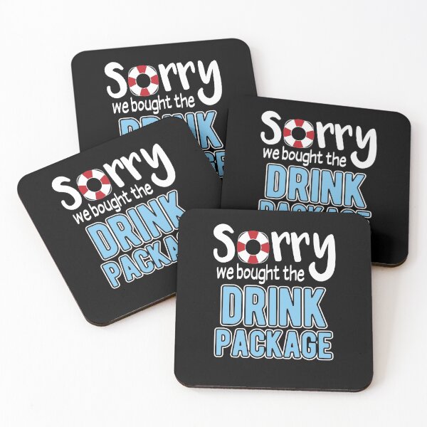 Item preview, Bought The Drink Package Cruise Gift designed and sold by gvcepts.