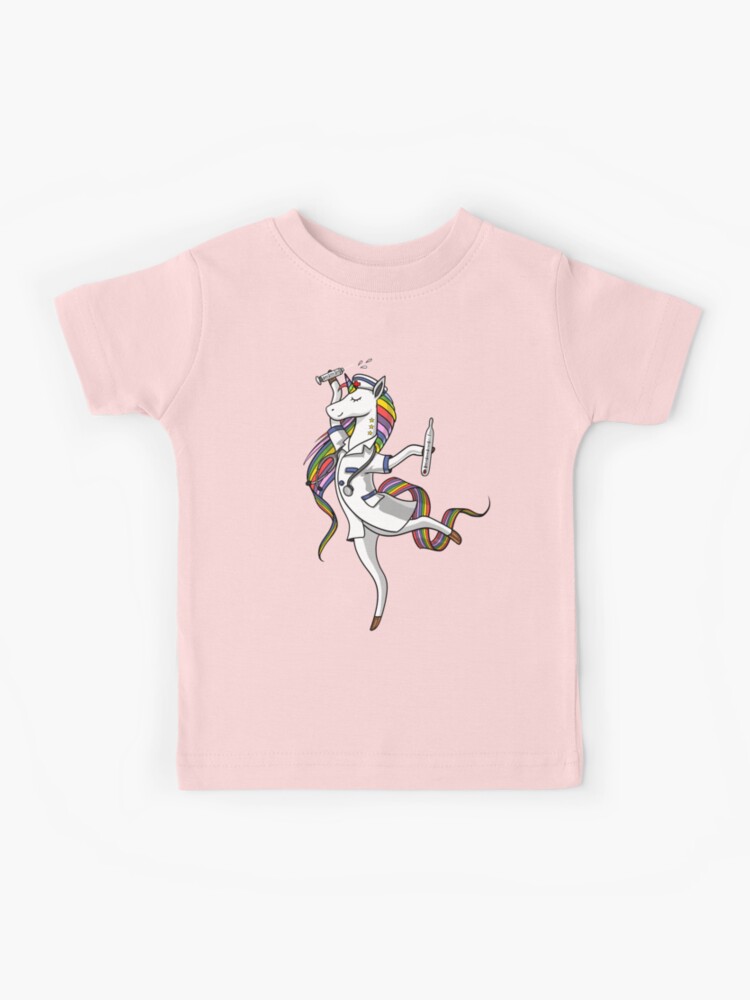 Unicorn Nurse Kids T-Shirt