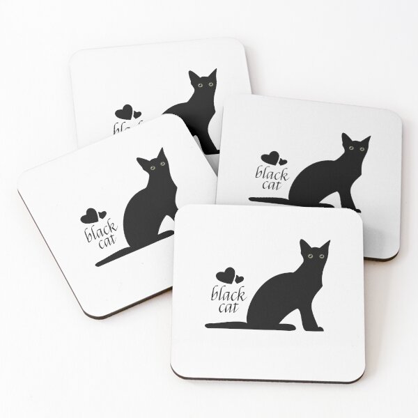 Item preview, the black cat  designed and sold by walidsam07.