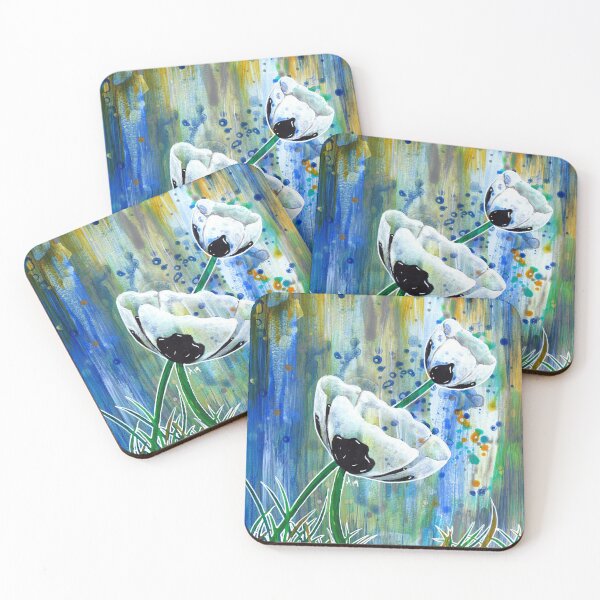 Item preview, Blue Ghost Poppies designed and sold by AlexSanchezArt.