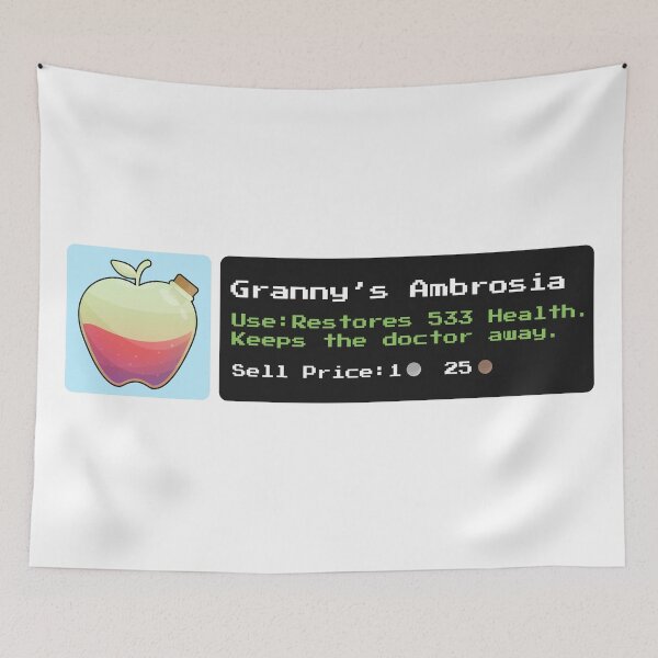 Item preview, Granny's Ambrosia Health Potion designed and sold by animinimal.