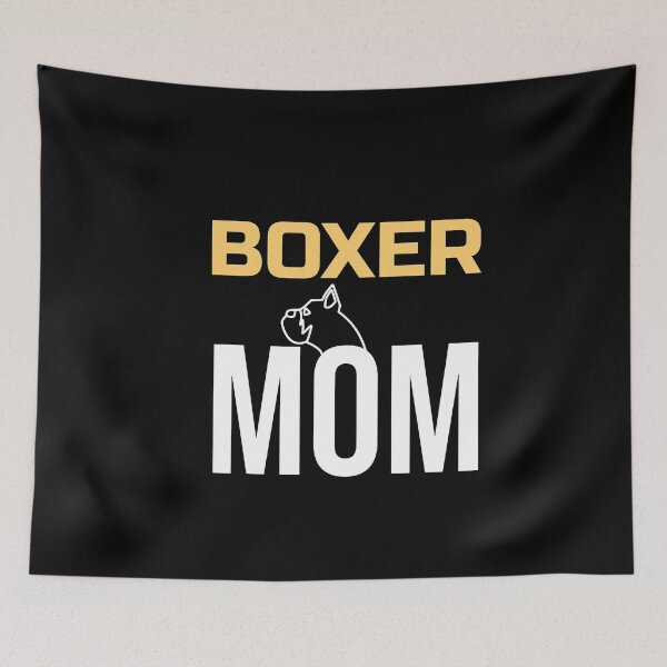 Item preview, Boxer Mom funny gift designed and sold by bargaboot.