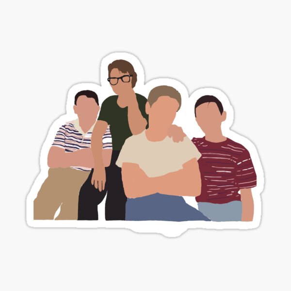 stand by me boys Sticker