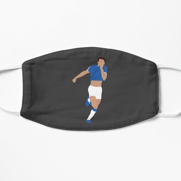 Dominic Calvert-Lewin. Everton, Football. Flat Mask