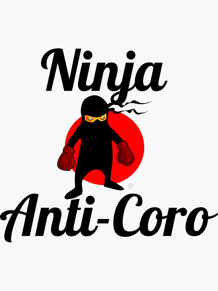 Ninja Sticker By Quiskeya Redbubble