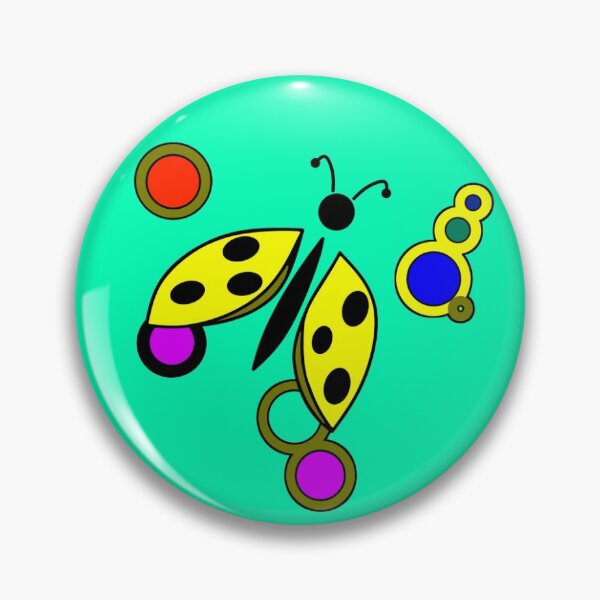 Item preview, Ladybug Yellow Light Blue designed and sold by Czerra.