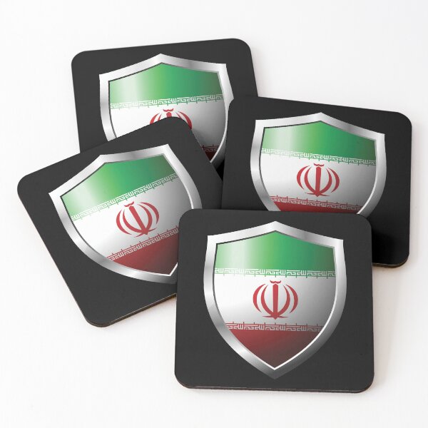 Item preview, Strong Iran Flag Shield Country designed and sold by HelloFromAja.