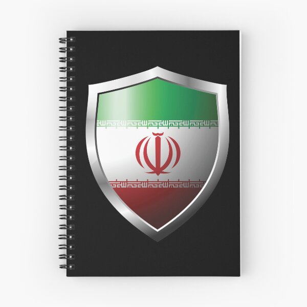 Item preview, Strong Iran Flag Shield Country designed and sold by HelloFromAja.