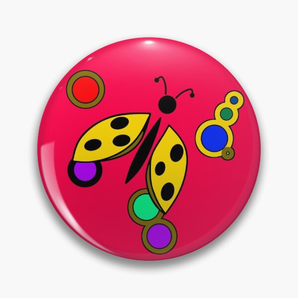 Item preview, Ladybug Ochre Pink designed and sold by Czerra.