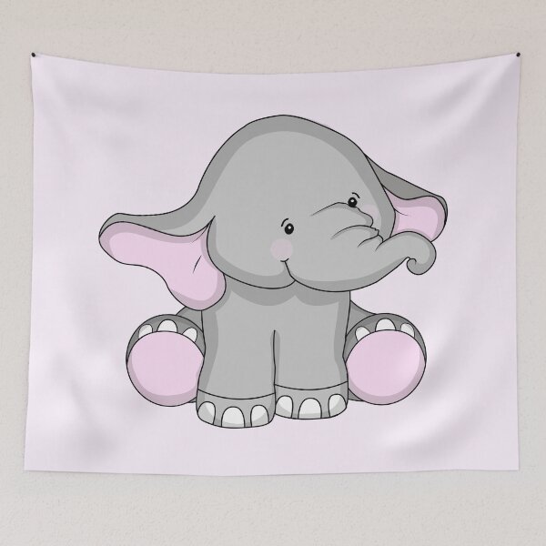 Item preview, Pretty Pachyderm designed and sold by Designs by Greylady.