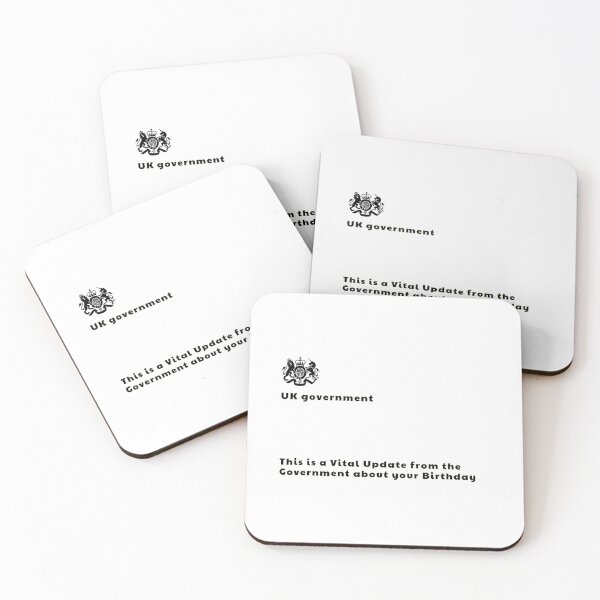 Item preview, This is a Vital Update from the Government about your Birthday, British designed and sold by avit1.
