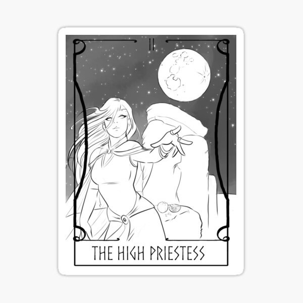 High Priestess Sticker