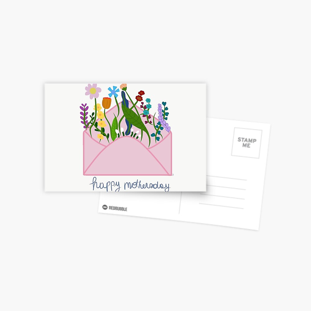 "Schönen Muttertag" Postkarte von Elinekoumans | Redbubble