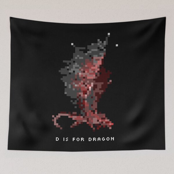 Item preview, D is for Dragon designed and sold by clarkstpress.