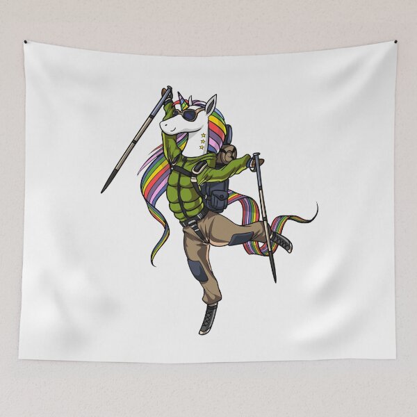 Item preview, Unicorn Hiking Mountain  designed and sold by underheaven.