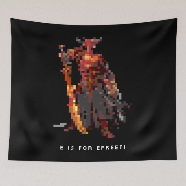 Item preview, E is for Efreeti designed and sold by clarkstpress.