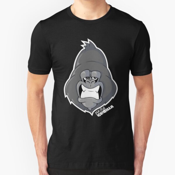 That Playful Gorilla Slim Fit T-Shirt