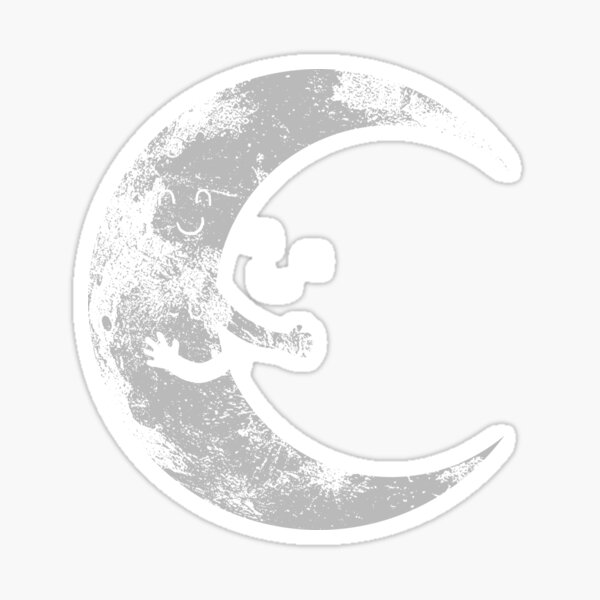 Half moon Stickers - Free miscellaneous Stickers