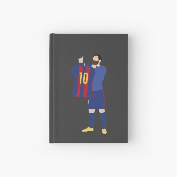 Lionel Messi. Barcelona. Hardcover Journal