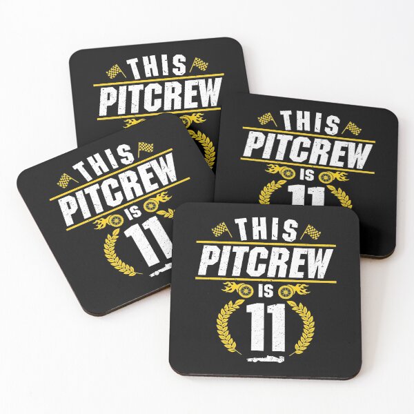Item preview, Boys Racecar Driver Birthday This Pit Crew Is 11 Racing Shirt designed and sold by Orange Pieces.