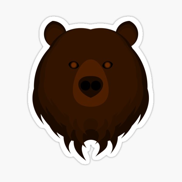 Grizzly Bear Sticker