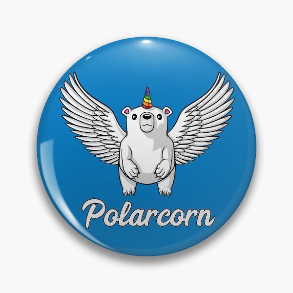 Item preview, White Polar Bear Unicorn designed and sold by underheaven.