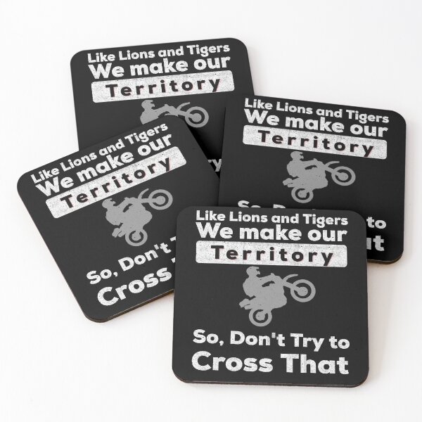 Item preview, Like Lions and tiger Bikers Make own territory so dont try to cross that. designed and sold by bumperapparels.