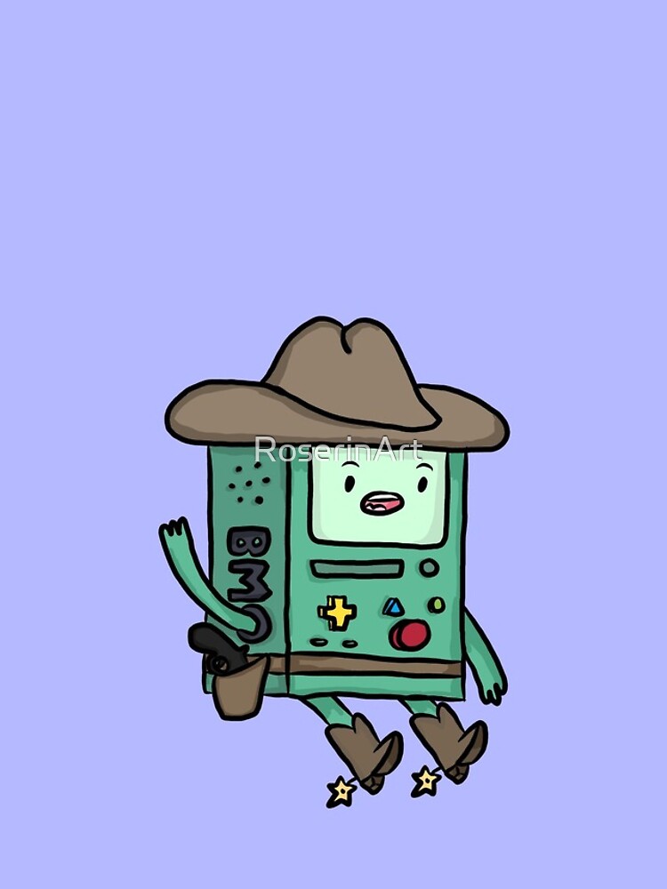 adventure time bmo cowboy