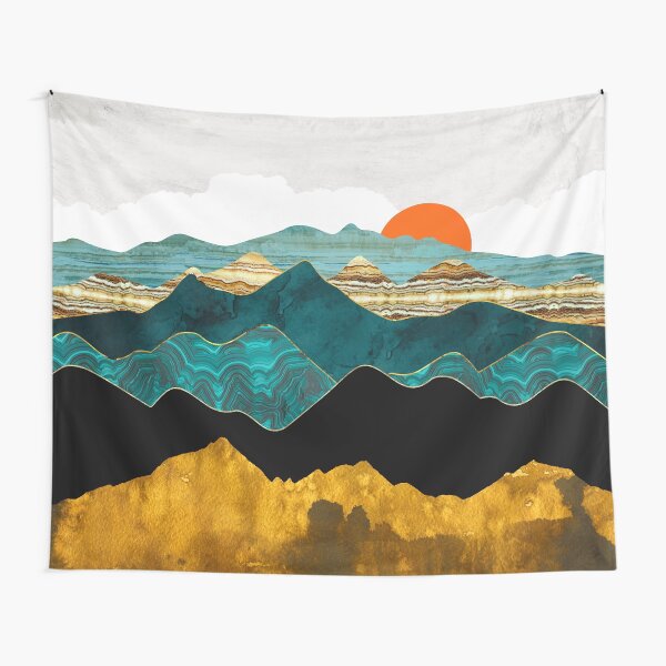 Item preview, Turquoise Vista designed and sold by spacefrogdesign.