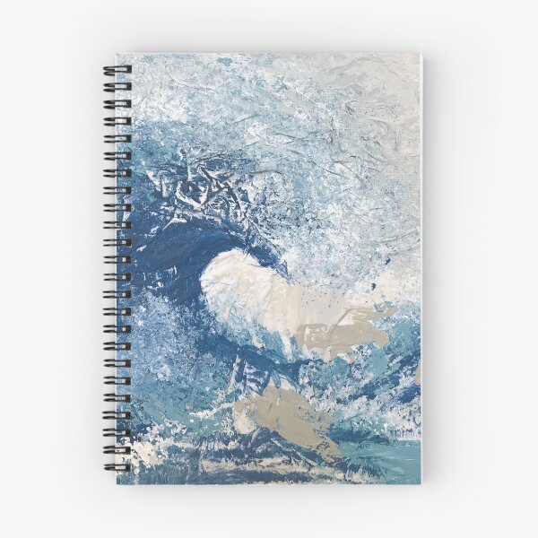 Item preview, Wave Off Kanagawa Abstract Japanese Asian Art designed and sold by Brushedinbold.