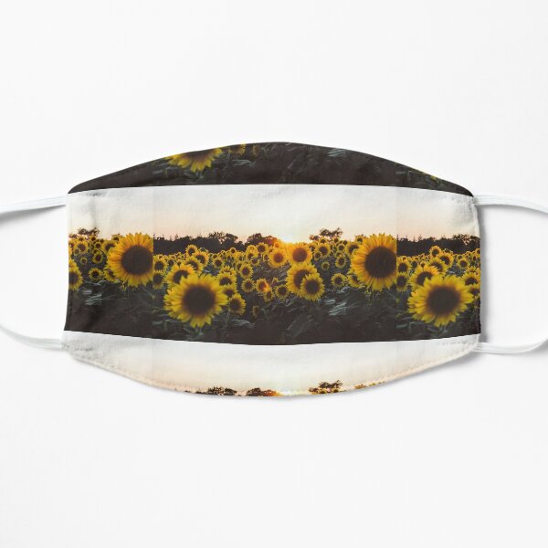 Download Yellow Sunflower Face Masks Redbubble PSD Mockup Templates