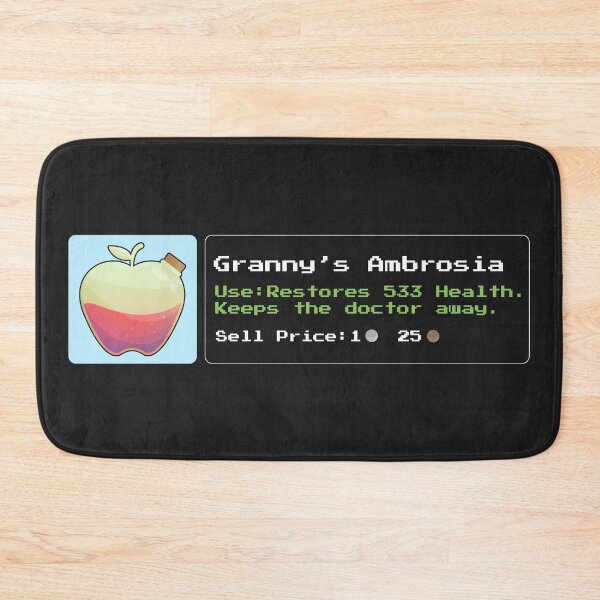 Item preview, Granny's Ambrosia Health Potion 2 designed and sold by animinimal.