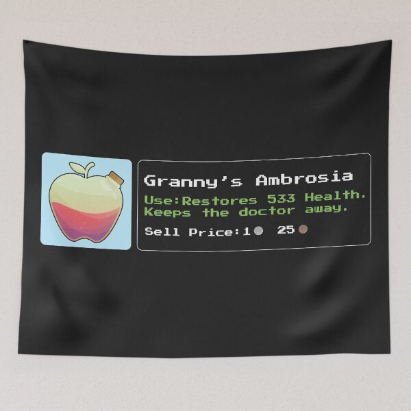 Item preview, Granny's Ambrosia Health Potion 2 designed and sold by animinimal.